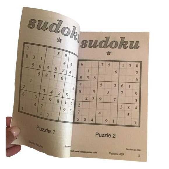 MANY HOURS OF FUN WITH THIS SUDOKU PUZZLES - VOLUME# 429 - Picture 3 of 3